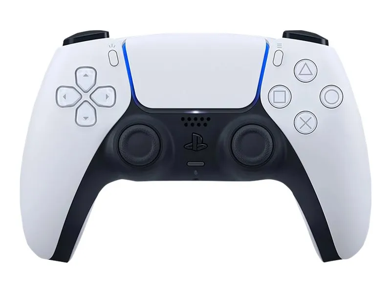 Sony DualSense - Håndkonsoll - trådløs - Bluetooth - hvit - for Sony PlayStation 5