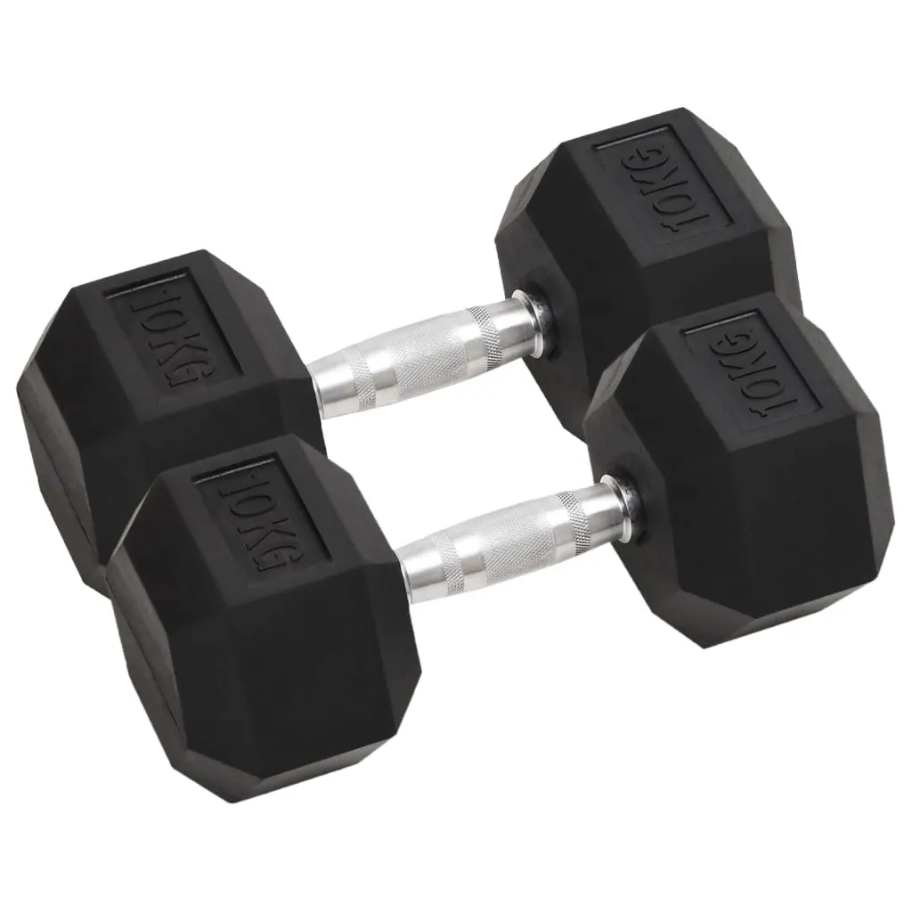 vidaXL Manualer 2 stk 20 kg totalt støpejern