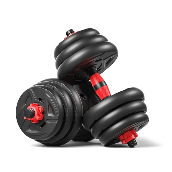 Hantel 15 kg med ergonomisk grep