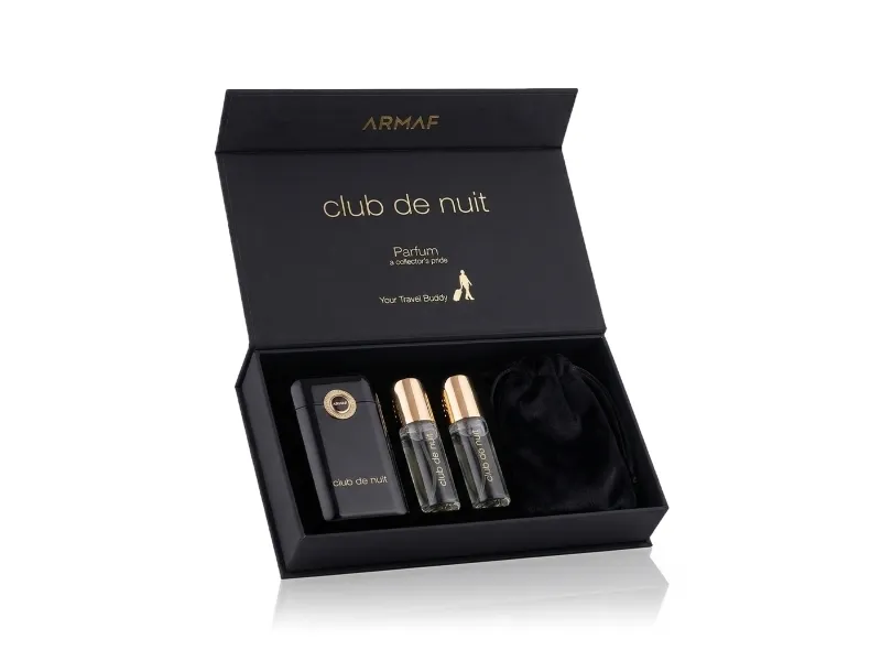Armaf Club De Nuit Intense Man gavesett for menn parfyme 12 ml + parfymert olje 12 ml