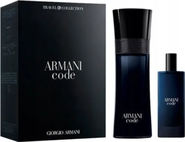 Giorgio Armani Code Eau De Toilette Spray 125ml + Eau De Toilette Spray 15ml Set