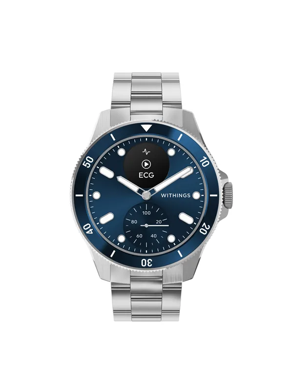Withings Scanwatch Nova 42 mm, Blå