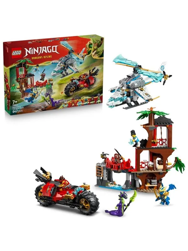 LEGO Ninjago 71857 Action i ninjaenes trehytte