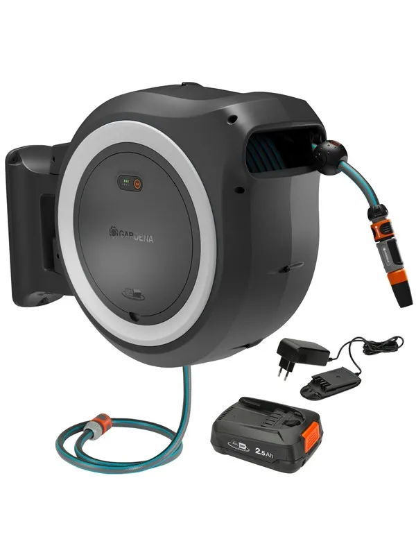 Gardena PowerRoll 40m sett - hvit