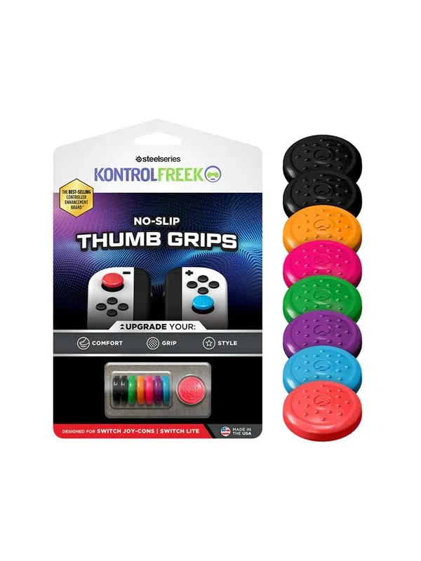 KontrolFreek No-Slip Thumbgrip 8-pack - Switch - Tommerstavdeksler - Nintendo Switch