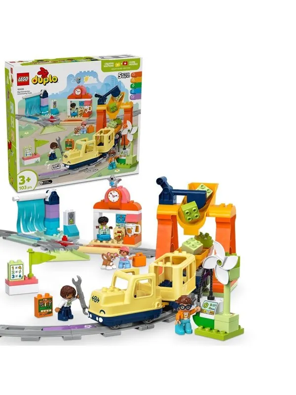 LEGO DUPLO 10428 Stort, interaktivt lokaltog