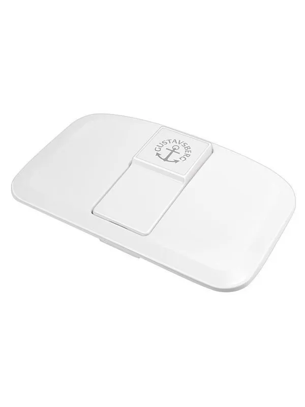 Gustavsberg Gb st-17 cist cover 390 white