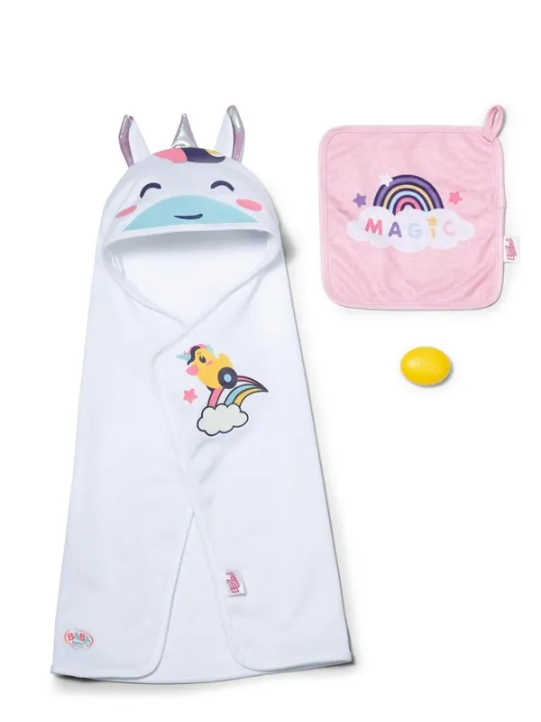 Baby Born Hooded Towel Set