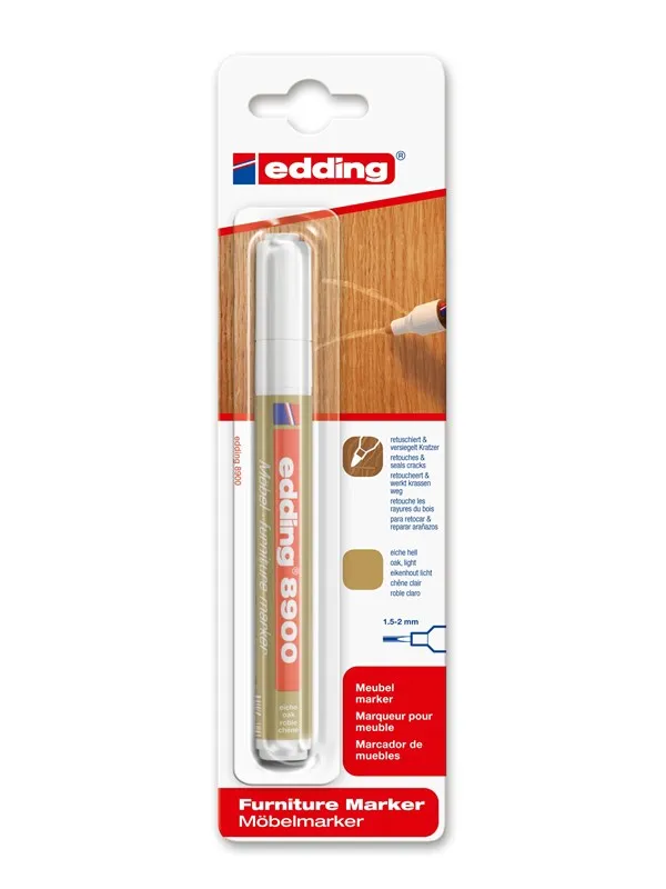 Edding e-8900 furniture marker oak light
