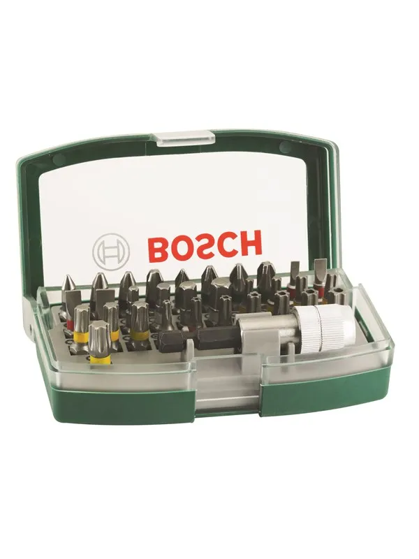 Bosch 32-delers skrubits-sett med fargekoder