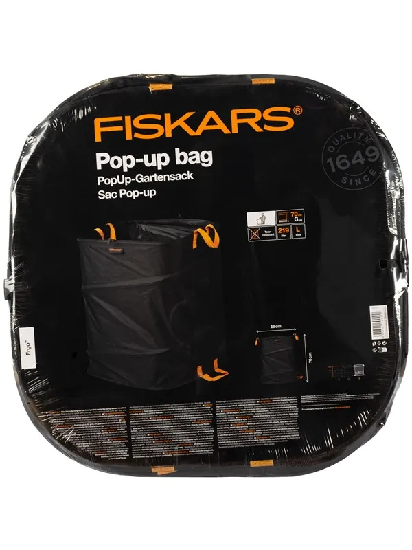 Fiskars Ergo Pop-up Bag L 219L