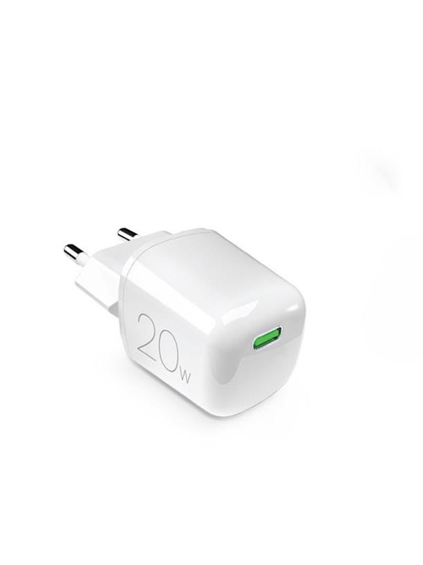 Puro MiniPro 20W USB-C Wall Charger - GAN Technology - White