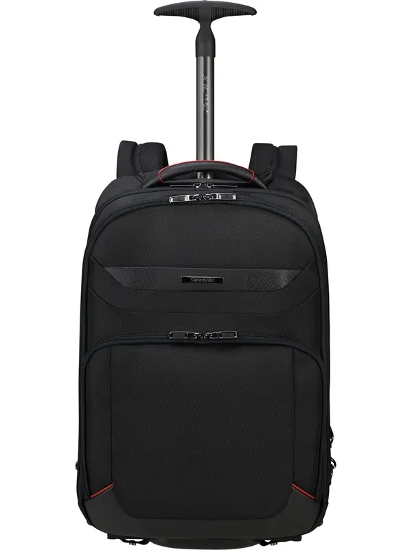 Samsonite Pro-DLX 6 Rolling Ryggsekk for Laptop 17.3" | Svart