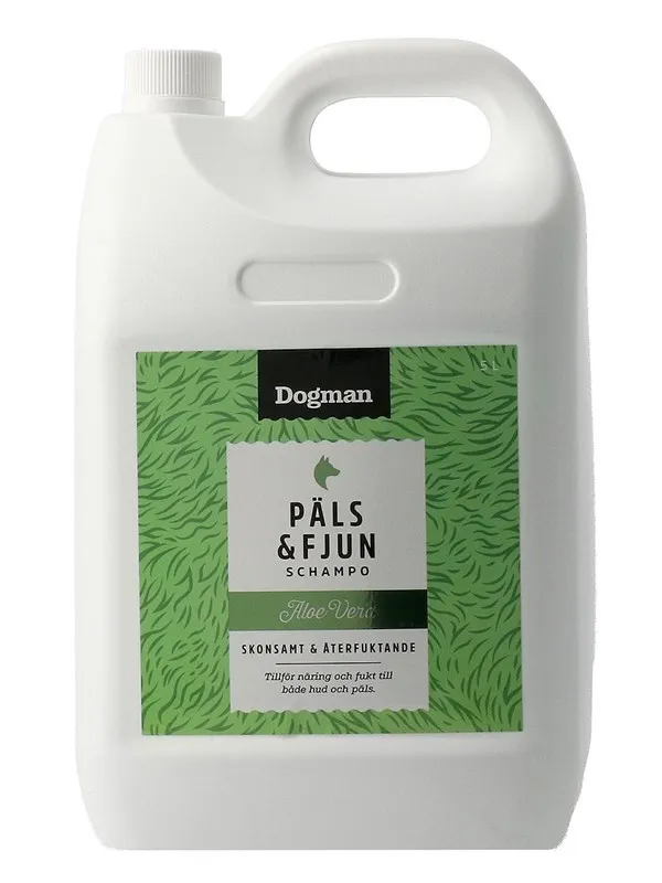 Dogman Pels & Dun Sjampo Aloe Vera 5L