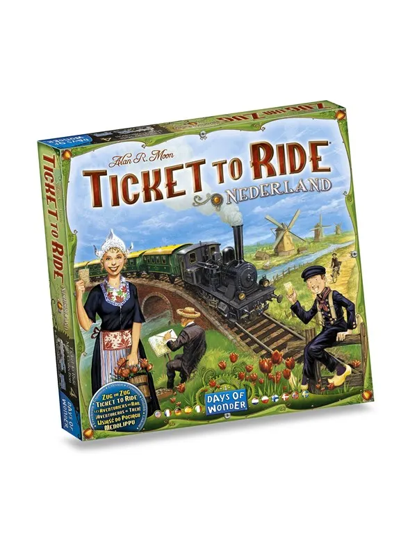 Days of Wonder Ticket To Ride Map Coll. #4 Nederland (Nordic/DE/UK)