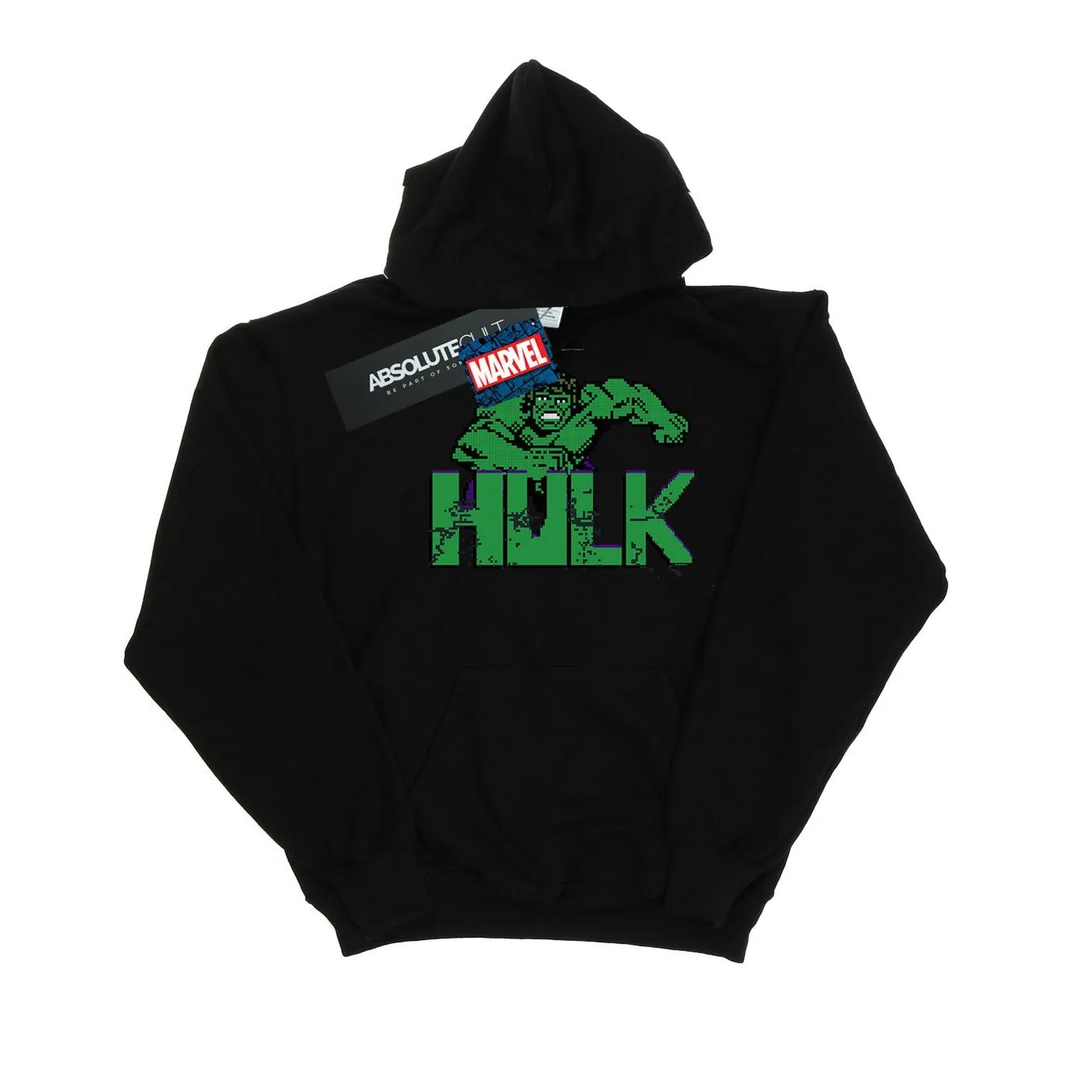 Marvel Boys Hulk Pixelated Hoodie