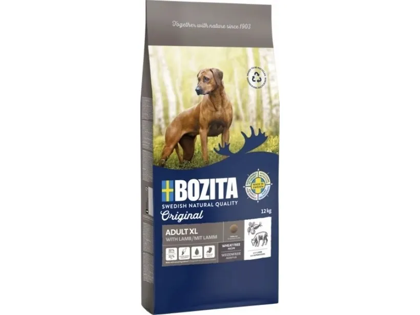 Bozita tørrfôr til hund XL med kylling og lam 12 kg