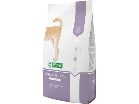 Nature's Protection Mini Adult Lam Liten rasehund 7,5 kg, tørrfôr for små rase voksne hunder med lam