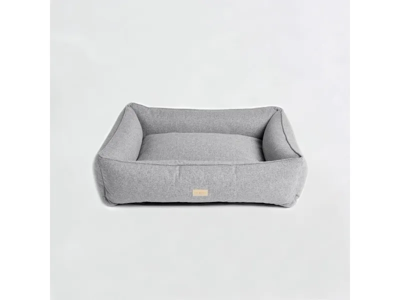 Shiro &amp; Malou Cozy Corner Hundeseng Grå L 120cm