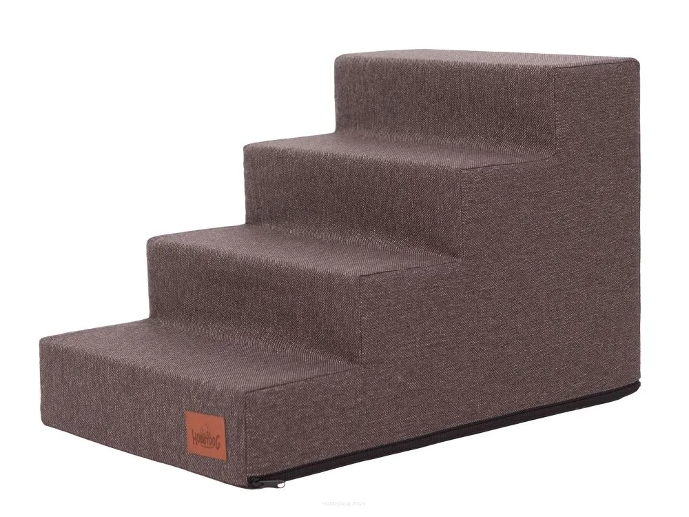 HOBBYDOG LARGE STAIRS INARI BROWN 40CM HIGH