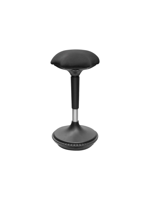 LogiLink Height adjustable wobble stool for sit-stand desk Krakk - ABS-gummi - Opptil 120 kg