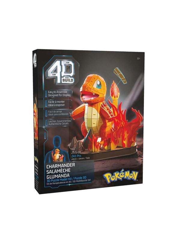 4D PUZZLES Pokemon 30 cm - Charmander
