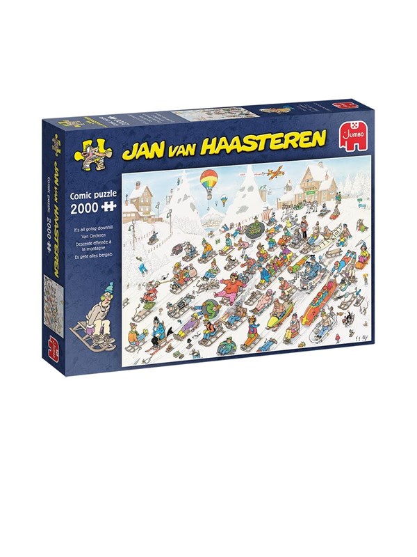 Jan van Haasteren Its All Going Downhill (2000)