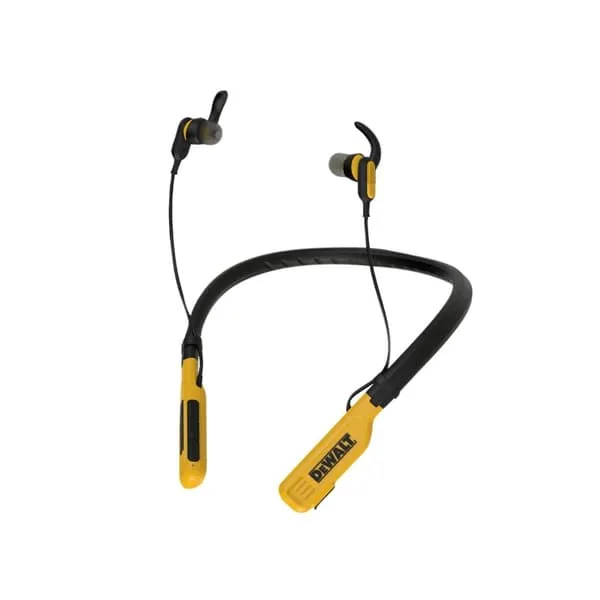 Dewalt Telecoms Jobsite Pro Wireless Neckband Earphones