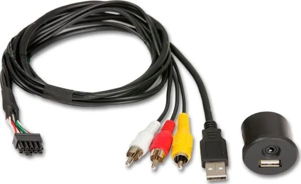 Alpine USB/aux stik m. Kabel