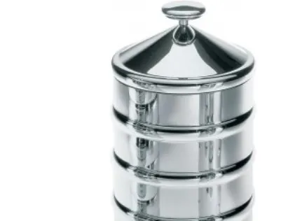 Alessi CB03, Krukke, Rund, 1,14 l, Rustfritt stål, Aluminium, Rustfritt stål, 110 mm