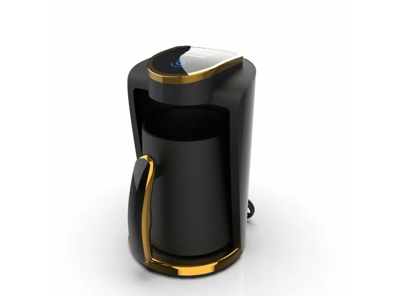 Inca IKM-01, tyrkisk kaffetrakter, 0,25 l, malt kaffe, 400 W, svart, gull