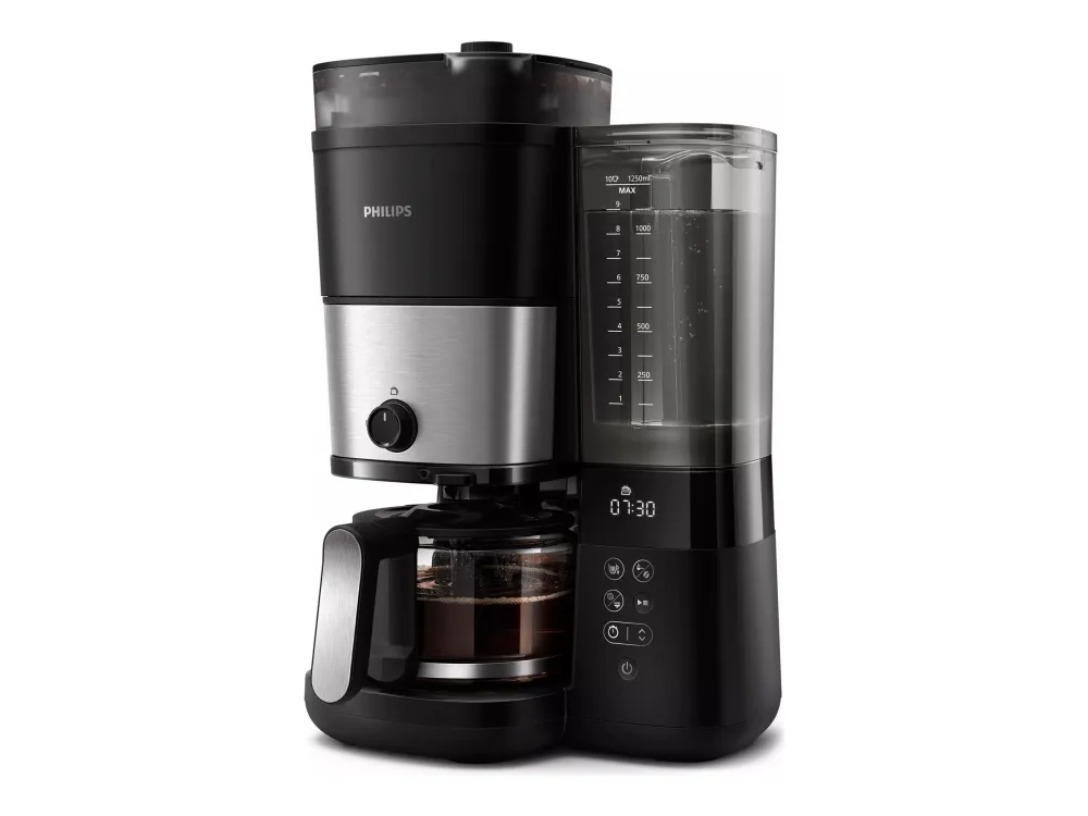 Philips All-in-1 Brew HD7900 - Kaffemaskin - 10 kopper - svart / sølv