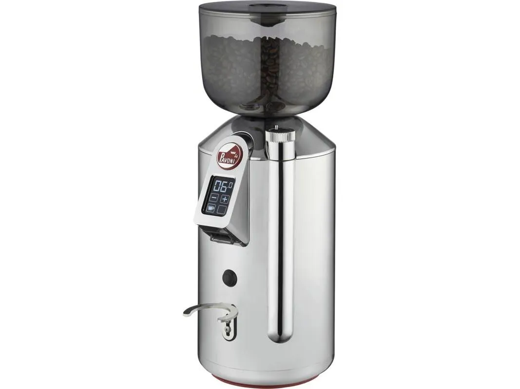 la Pavoni Il Cilindro, Kantkvern, 500 g, Flat skarring, Stål, 1350 RPM, Aluminium