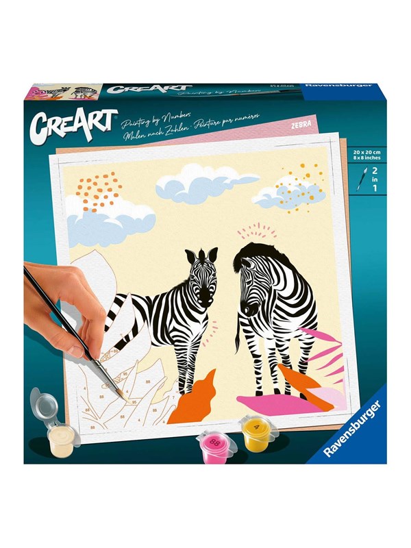 Ravensburger Paint by Numbers - Zebra