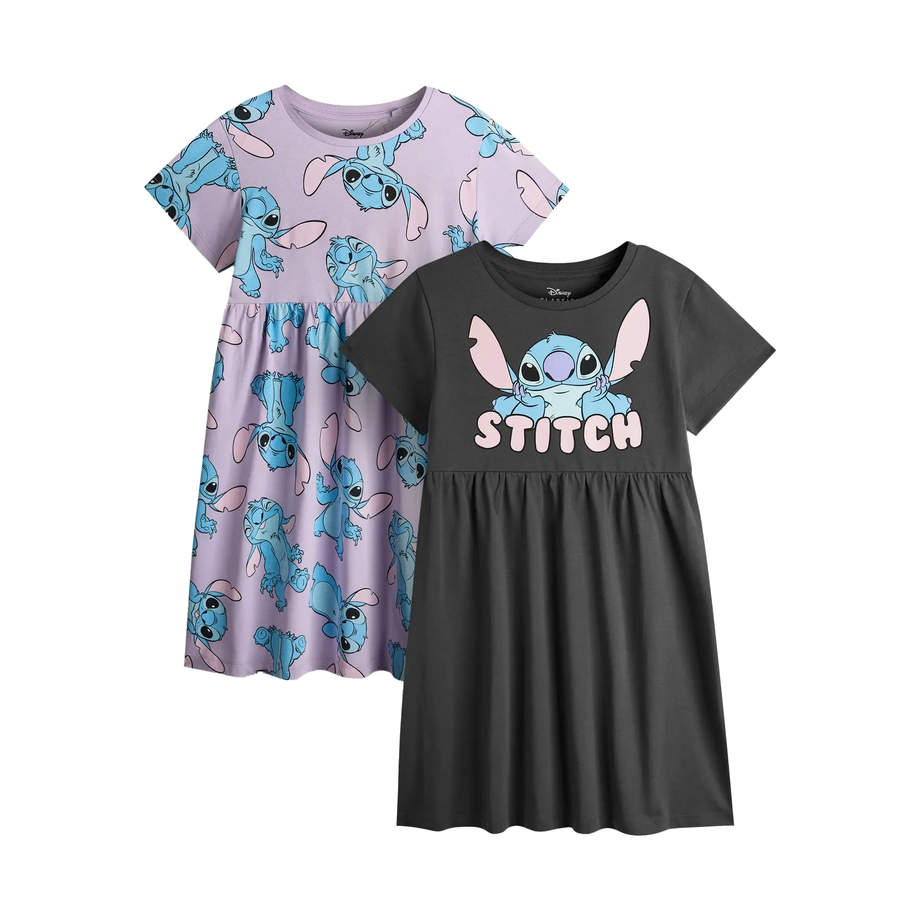 Lilo & Stitch Girls Stitch Character Dress Set (Pack of 2)
