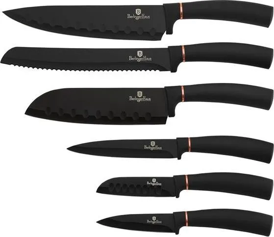Berlinger Haus kniver – 6-delt sett Black Rose Collection BH/2337