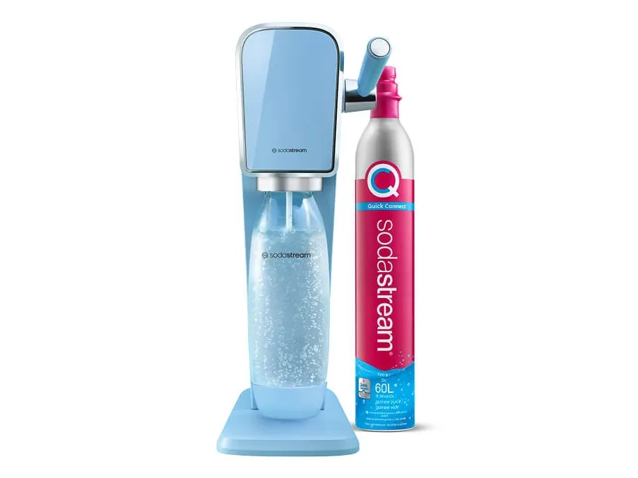 Sodastream Saturator SodaStream Art Blue Saturator + sylinder og flaske