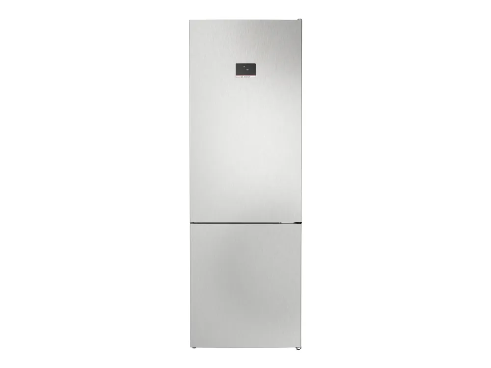 Bosch Serie | 4 KGN497LDF - Kjøleskap/fryser - bunnfryser - bredde: 70 cm - dybde: 66.7 cm - høyde: 203 cm - 440 liter - Klasse D - metalletterligning
