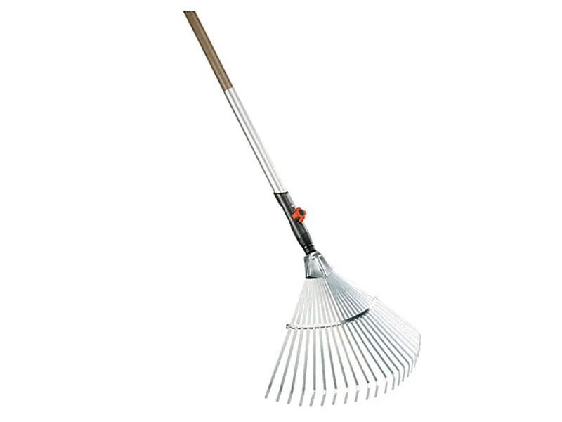 Gardena 3022-20, Hagerake, Sort, Rustfritt stål, Stål, Tre, 50 cm, 130 cm