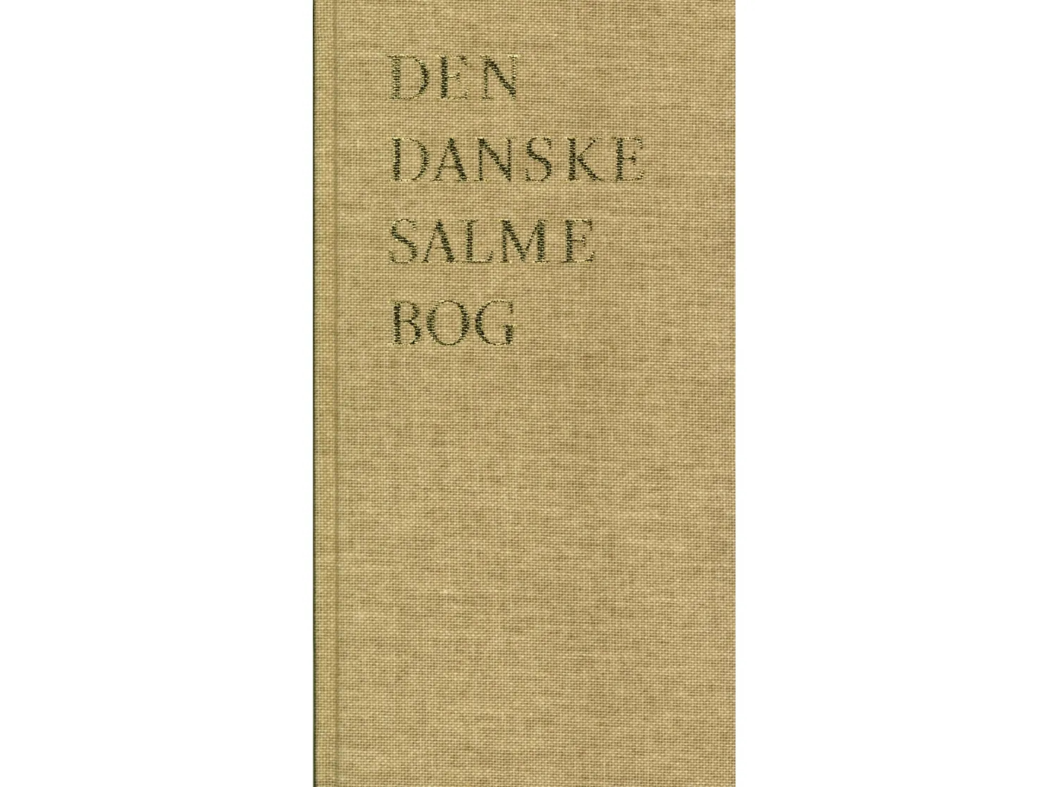 Den Danske Salmebog kirkesalmebok brun