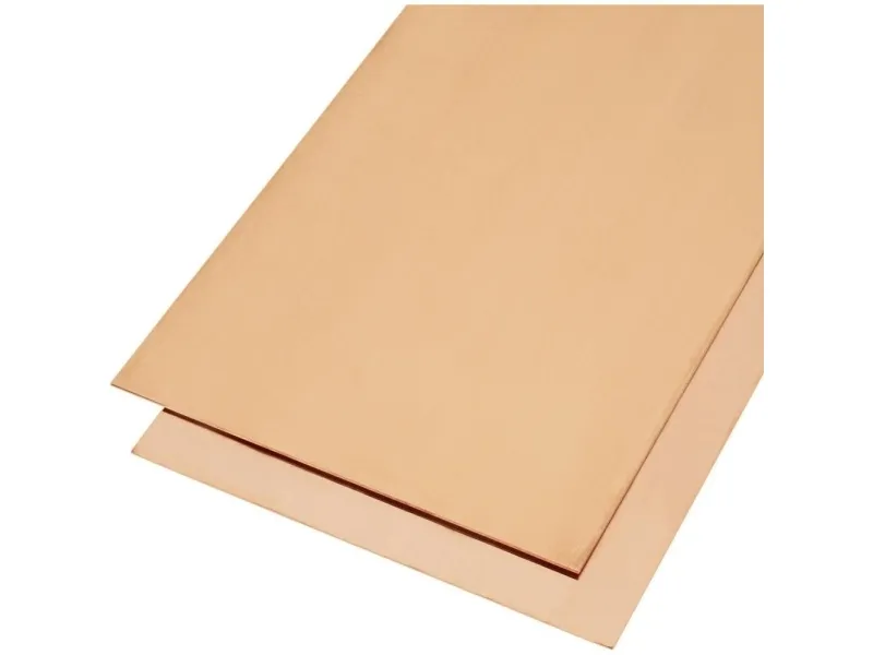 Kobberplate (L x B) 400 x 200 mm, 1 mm, 1 stk