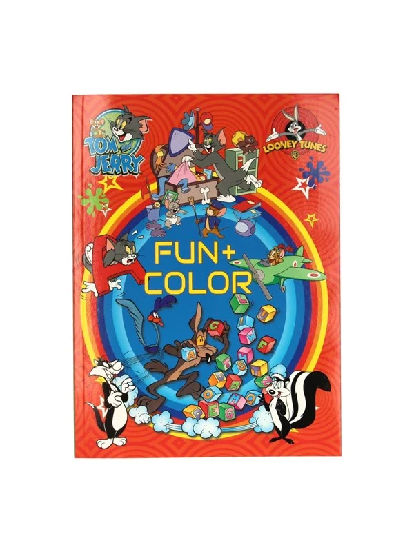 Boek Specials Nederland BV Warner Bros Fun & Color Coloring Book