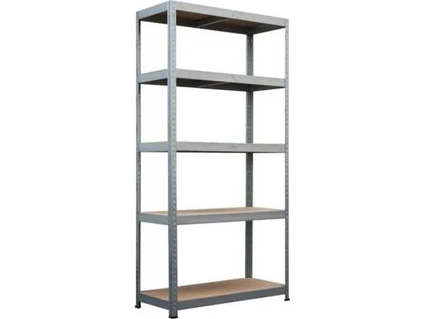 UN METALL HYLLE STR120ND 180*75*30CM, GALVANISERT (1 STK)