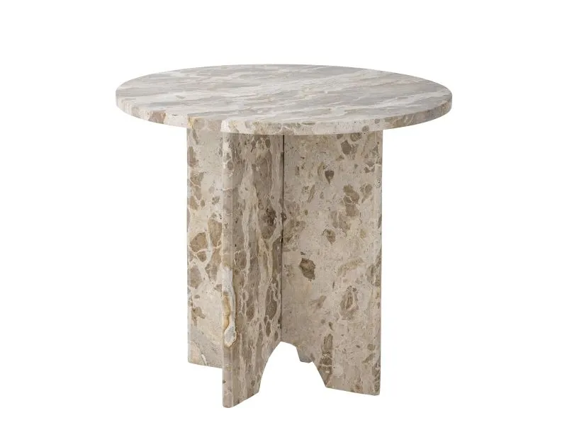 BLOOMINGVILLE Jasmia sidebord - brun - marmor