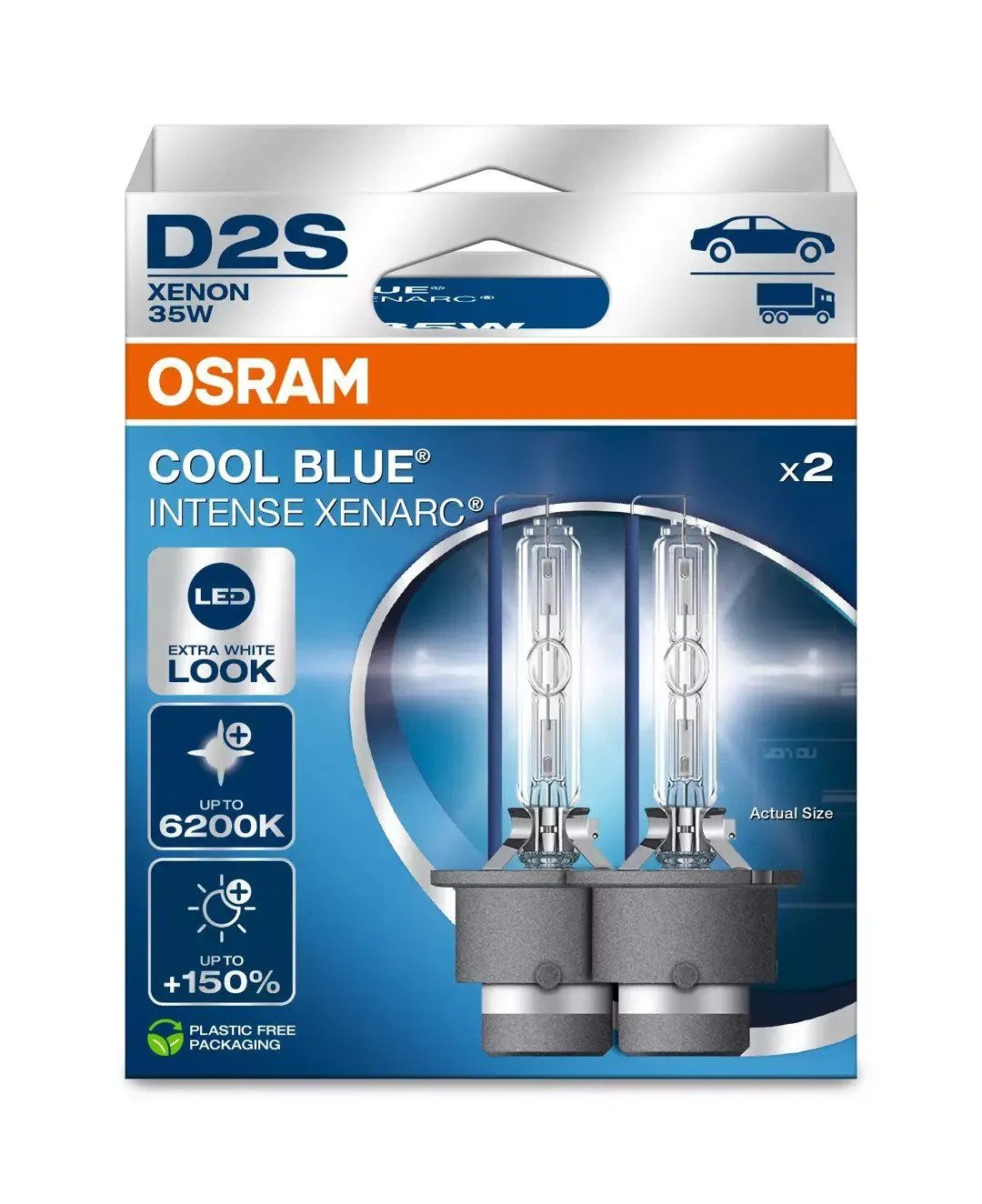 Osram Xenarc Cool Blue Intense NEXT GEN - D2S Xenonpærer