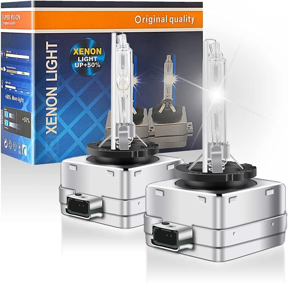 Xenonlamper, D3S 6000K, 2-pakning