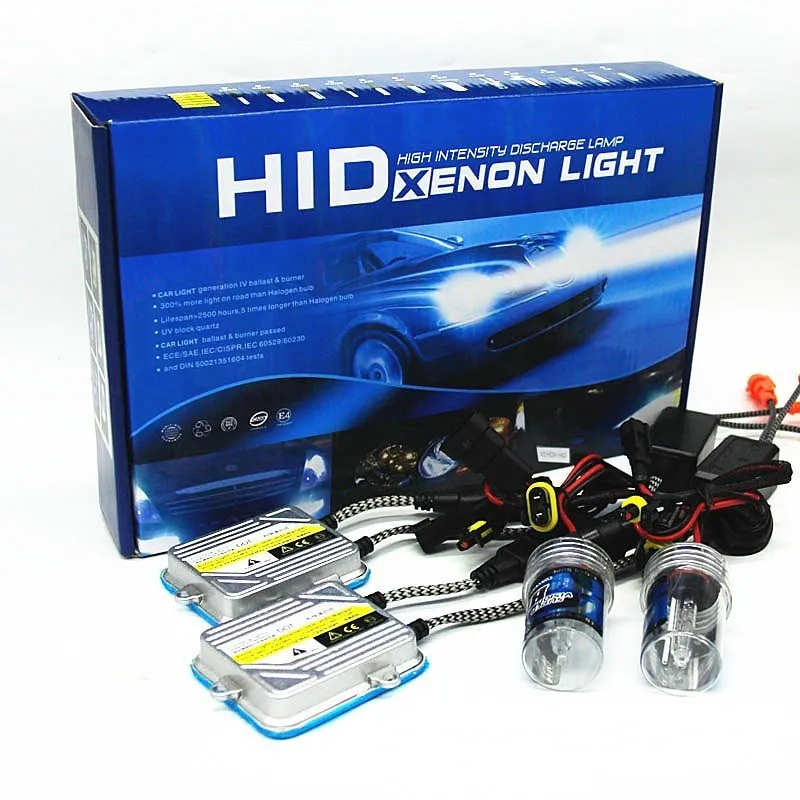 Bi-Xenon-sett 55W Canbus dekoder ballast, H4-3 6000K