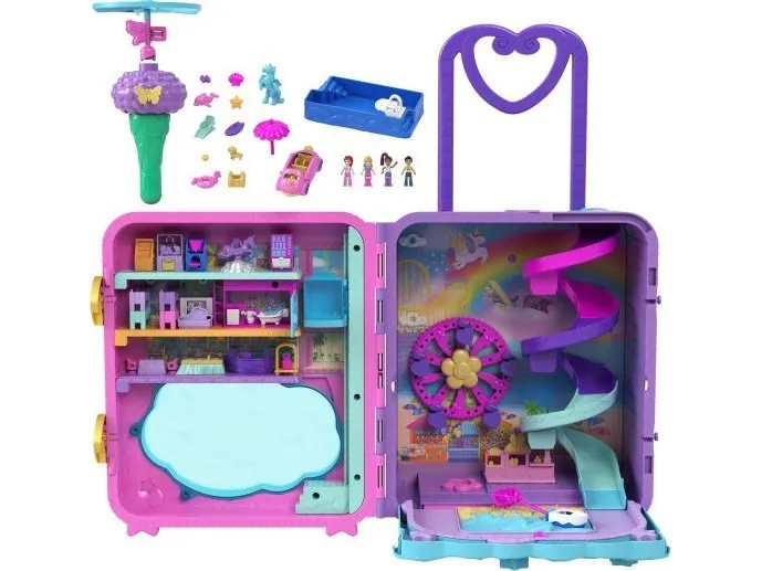 Barbie Doll Mattel Polly Pocket Holiday Resort-koffert (HKV43)