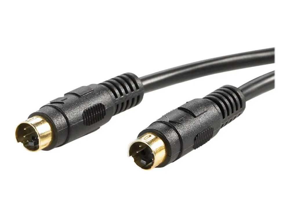 Secomp VALUE - Videokabel - S-Video - 4-pins mini-DIN hann til 4-pins mini-DIN hann - 5 m - skjermet - svart