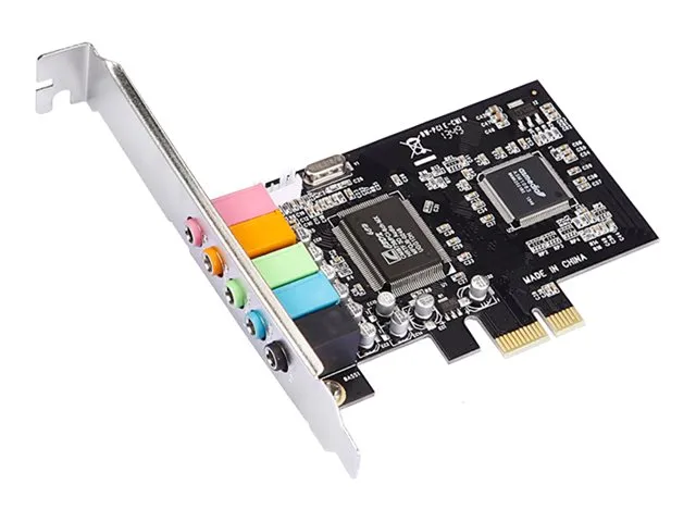 MicroConnect – Lydkort – 24 bit – 192 kHz – 5.1 – PCI Express x1 – CMI-8738